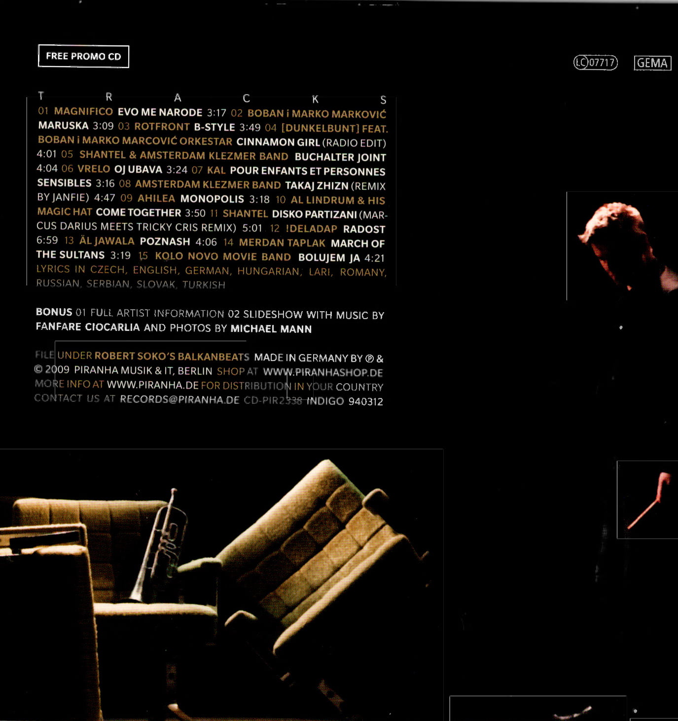 A NIGHT IN BERLIN CD - Image 2