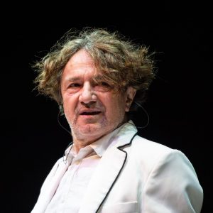 POLLA, ITALY - JUNE 16: Goran Bregovic during the live on June 16, 2019 in Polla, Italy. Goran Bregovic and The Wedding & Funeral Band perform at the Polla Folk Fest (Photo by Ivan Romano/Getty Images)